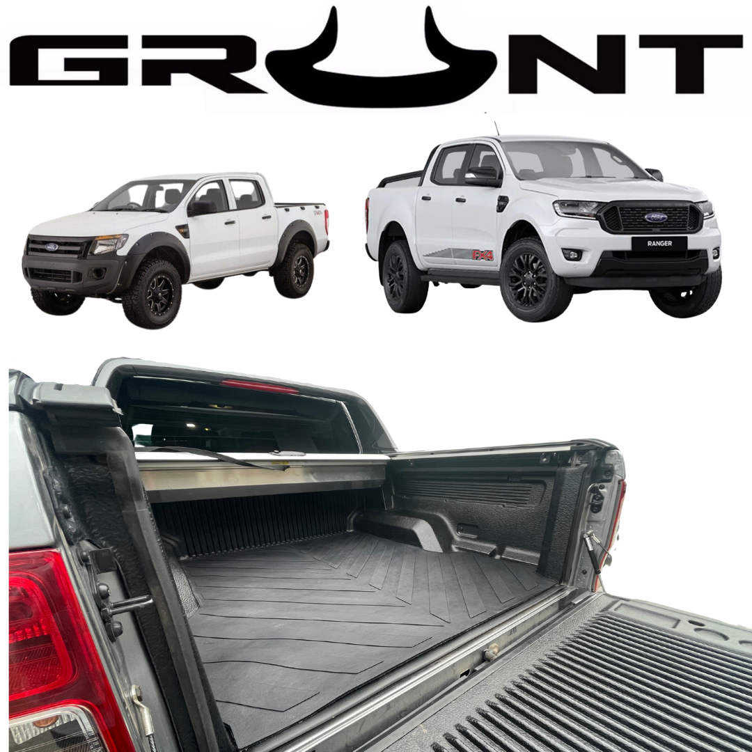 Grunt 4x4 Heavy Duty Moulded Rubber Ute Cargo Mat Suit Next Gen Ford R