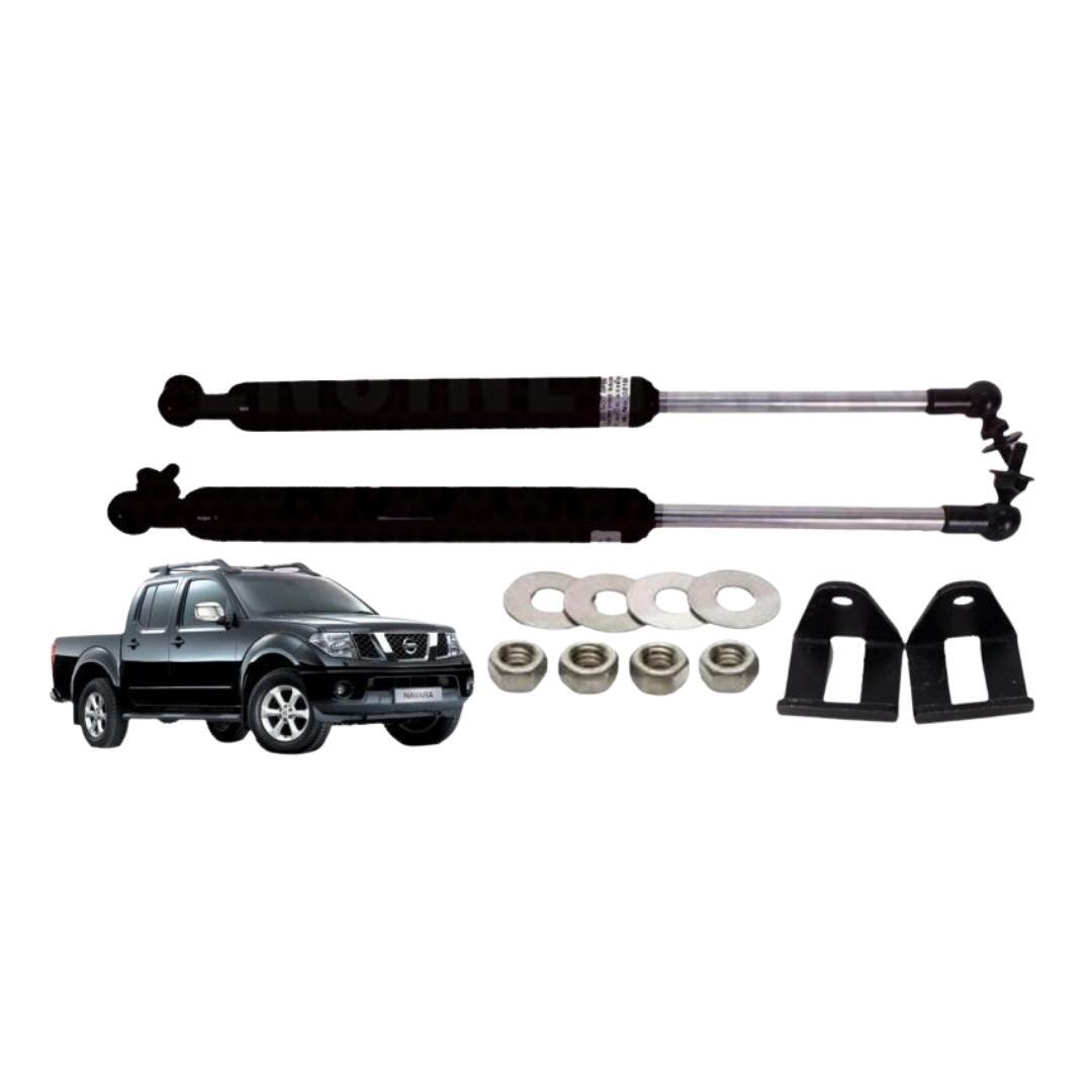 Grunt 4x4 bonnet strut assist kit for Nissan Navara D40 2005-2015 GBS-ND40