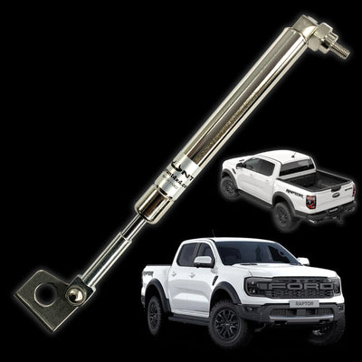 Grunt 4x4 Tailgate Stainless Steel Easy Down Strut System for Ford Next-Gen Ranger Raptor 2022-2023 GDS-FR02RAPTORSS