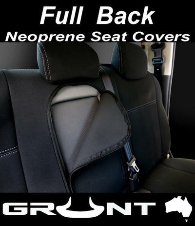 Volkswagen Amarok neoprene car seat covers 2011-2019 Optional Front, Rear, Front & Rear FRONT&REAR