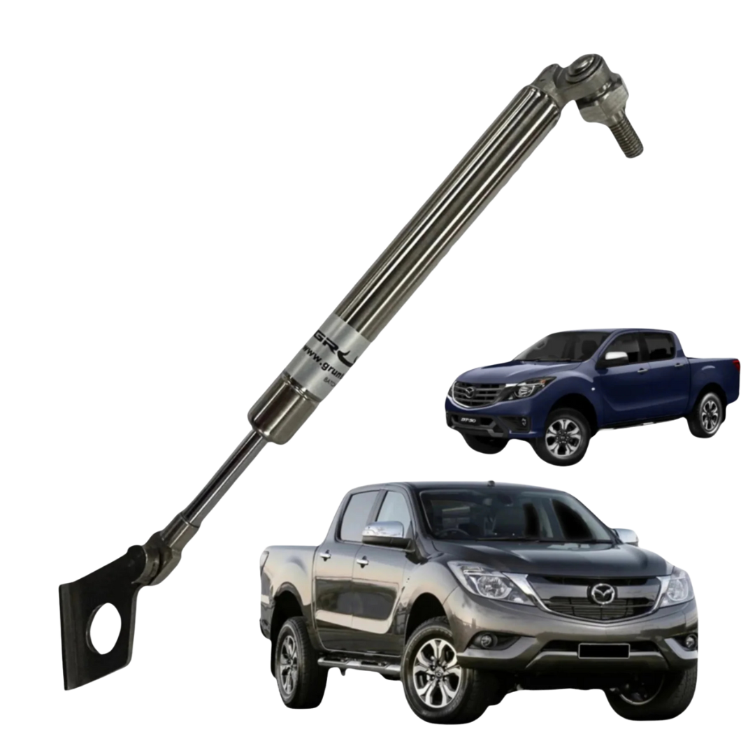 Grunt 4x4 Tailgate Stainless Steel Easy Up / Down Strut System for Mazda BT-50 2012-2018